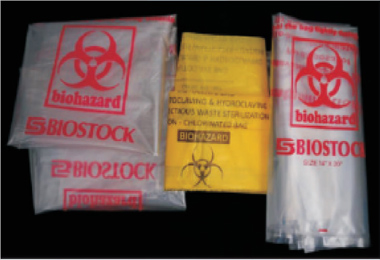 Bio Hazard Disposable Bags